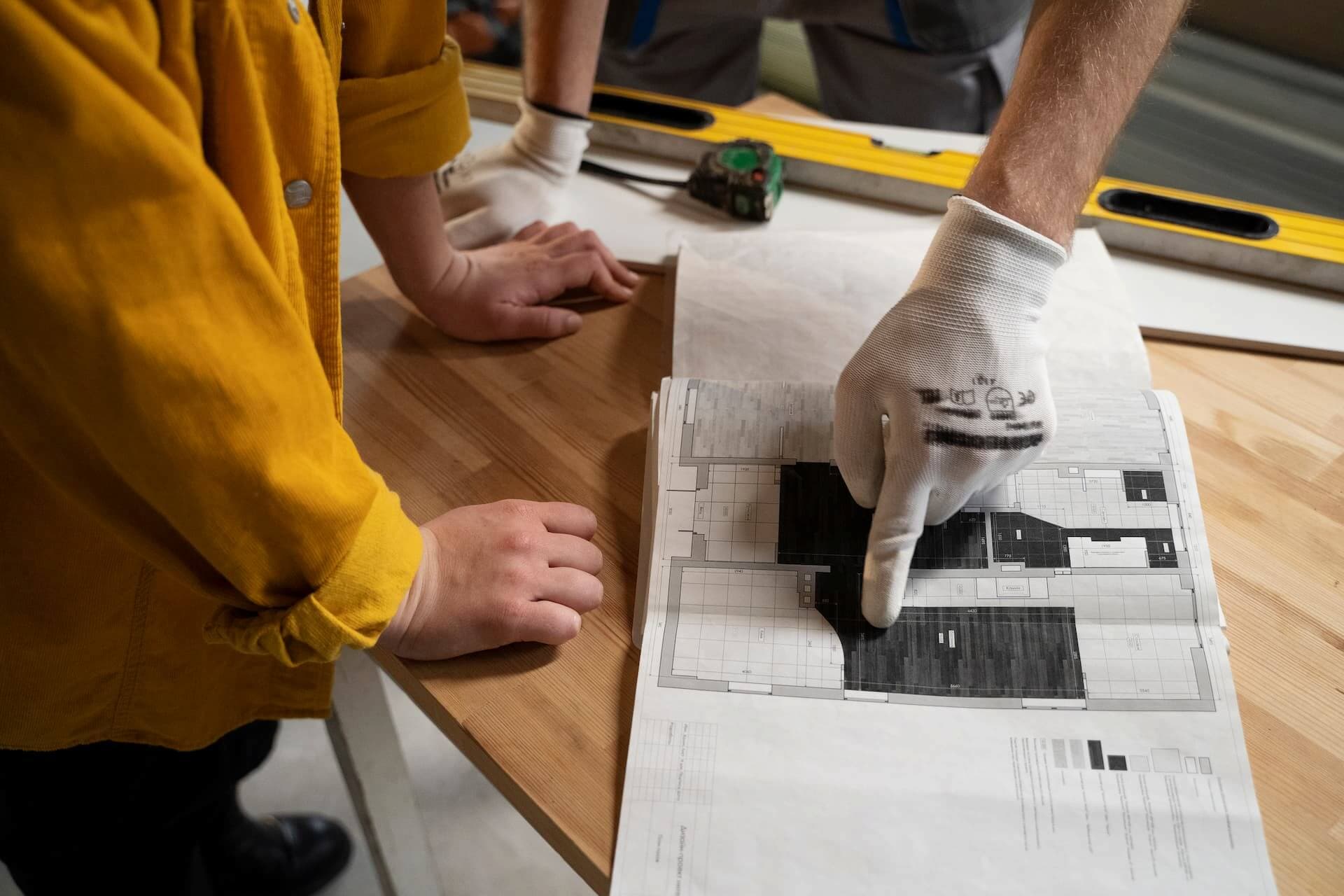 Planning a bespoke home renovation project with the homeowner