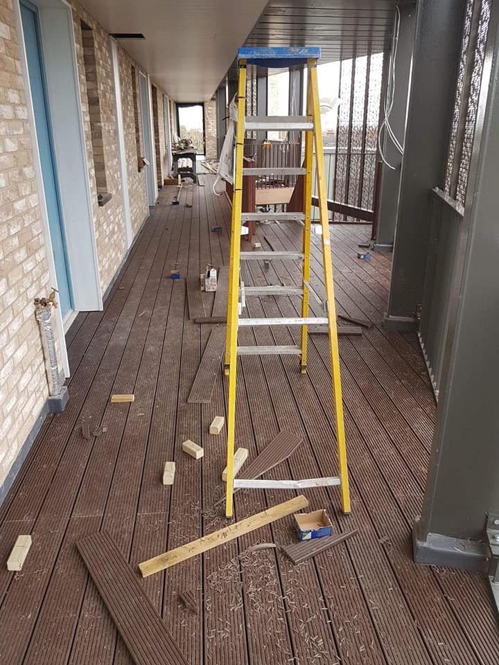Outdoor decking project: Outdoor Decking