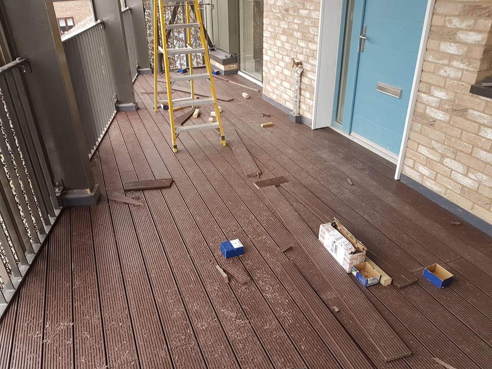 Outdoor decking project: Outdoor Decking